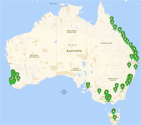 Tesla Charging Stations Australia Map - getelectric-auto24