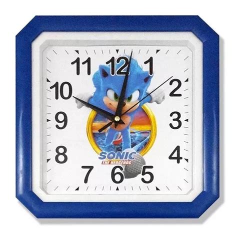 Reloj Sonic Para Pared Cuotas sin interés