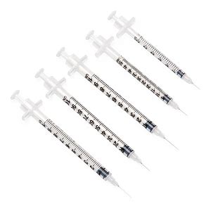 Medline Standard Insulin Syringes with Fixed Needle | Medline ...