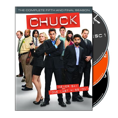 Chuck Season 5 DVD Cover Art – ChuckTV.net