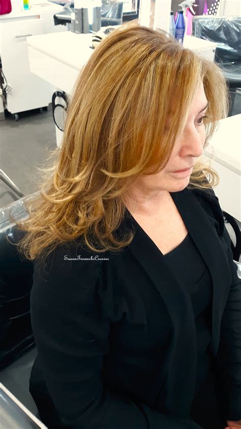My hair stylist added highlights and a long layered cut. | Long layered