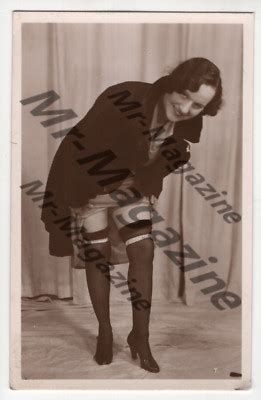 Brunette Model x Photo Card Sexy Cheesecake Vintage Risqué Pinup B W PK eBay