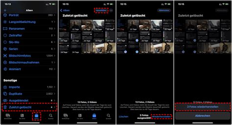iPhone endgültig gelöschte Fotos wiederherstellen ohne Backup