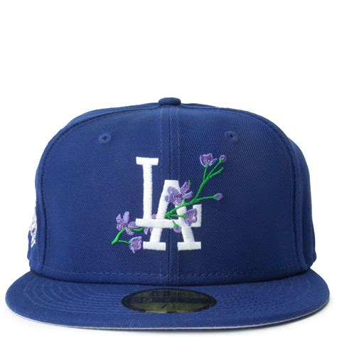 NEW ERA CAPS Los Angeles Dodgers 1988 World Series Bloom Side Patch ...