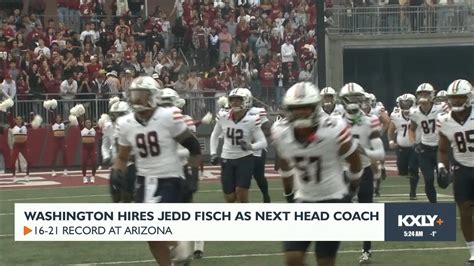 Washington Hires Jedd Fisch As Head Coach Youtube