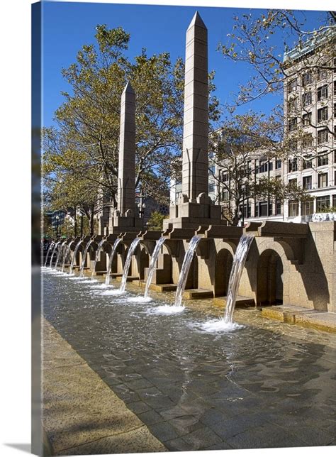 Copley Square Fountain, Boston, Massachusetts Wall Art, Canvas Prints ...