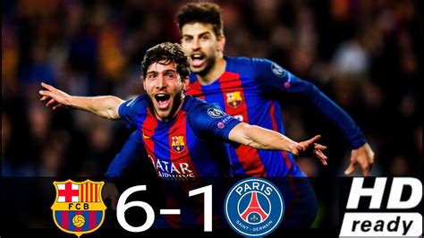 Barcelona vs PSG 6 1 ESPN Relato Fernando Palomo Remontada Histórica