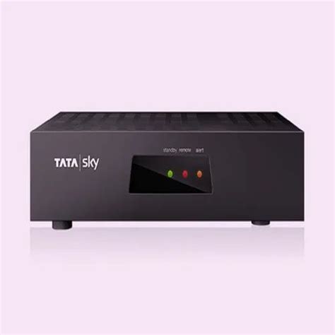 240V Plastic Tata Sky HDMI Metal SD Set Top Box 1080 Pixels At Rs 1400