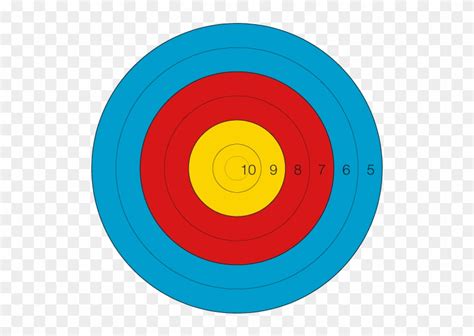 Outdoor Target Archery - Target Face Png, Transparent Png - 646x646 ...