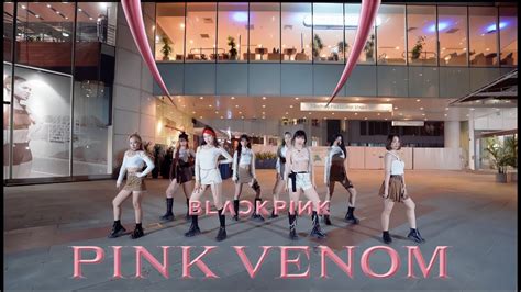 Kpop In Public One Take Blackpink Pink Venom Dance Cover By