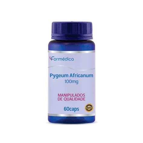 Pygeum Africanum 100Mg 60 Cápsulas Formedica Sorocaba