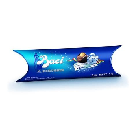 Baci Perugina Original Dark Chocolate 3 Pieces Tube | Supermarket Italy