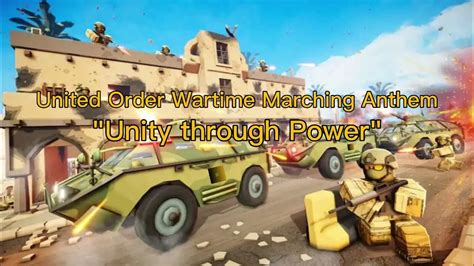 United Order Wartime Marching Anthem Unity Through Power Youtube