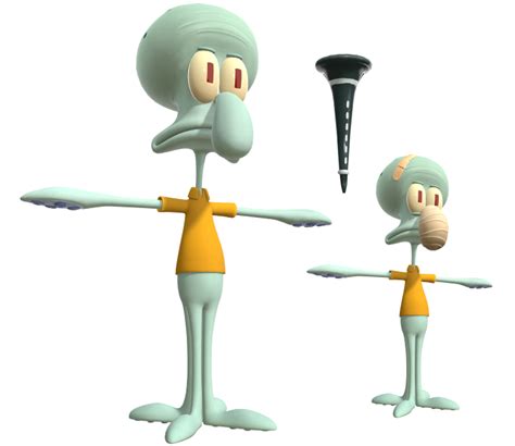 Squidward Tentacles Spongebob Squarepants Battle For Bikini Bottom