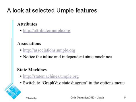 The Umple Modeloriented Programming Technology Easytouse Opensource Code