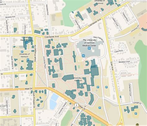 Uvm Campus Map