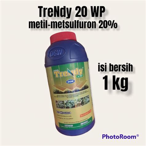 Jual Herbisida Trendy Wp Kg Metil Metsulfuron Shopee Indonesia