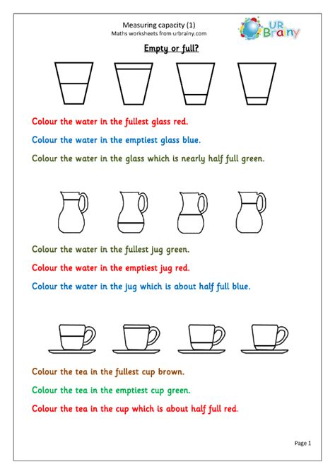 50 Measurement And Capacity Worksheets For 2nd Class On Quizizz Worksheets Library