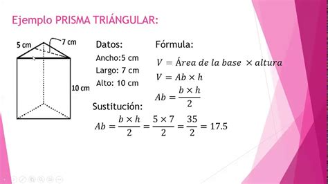 Volumen Prisma Triángular YouTube