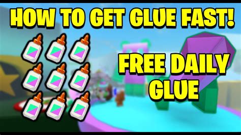 How To Get Glue Fast Free Daily Glue Bee Swarm Simulator Youtube