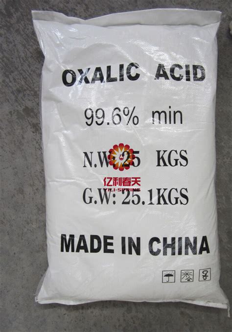 Oxalic Acid C2H2O4 2H2O In Bulk Price China Oxalic Acid And Oxalic