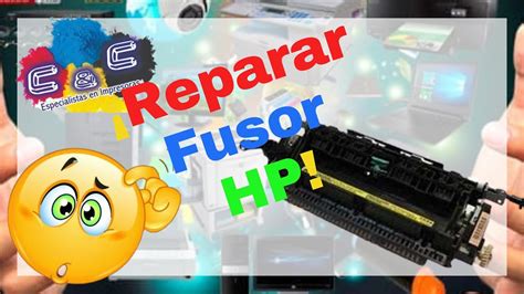 Como Reparar Fusor Hp Impresora Laser Youtube