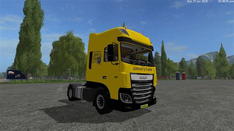 Daf Xf E V For Fs Farming Simulator Mod Ls