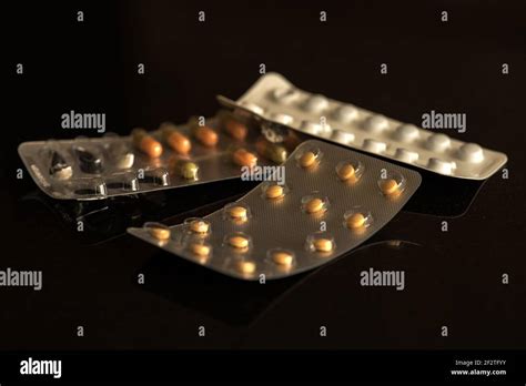 Blister pack medication Stock Photo - Alamy