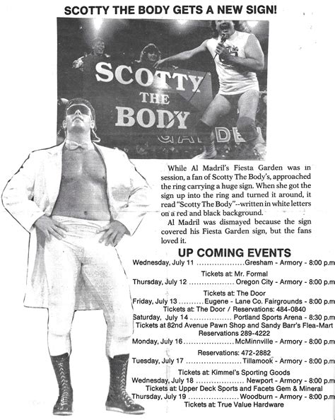 I Remember Portland Wrestling