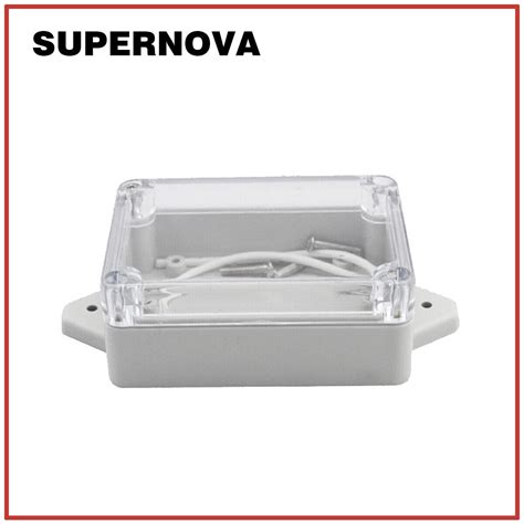 Mm Waterproof Clear Cover Plastic Electronic Project Box