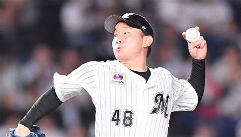 緩急自在投球でキリキリ舞い！ ロッテ中村稔弥が安田尚憲に完勝、緩い変化球で腰砕けに：「おっ！」でつながる地元密着のスポーツ応援メディア 西スポ