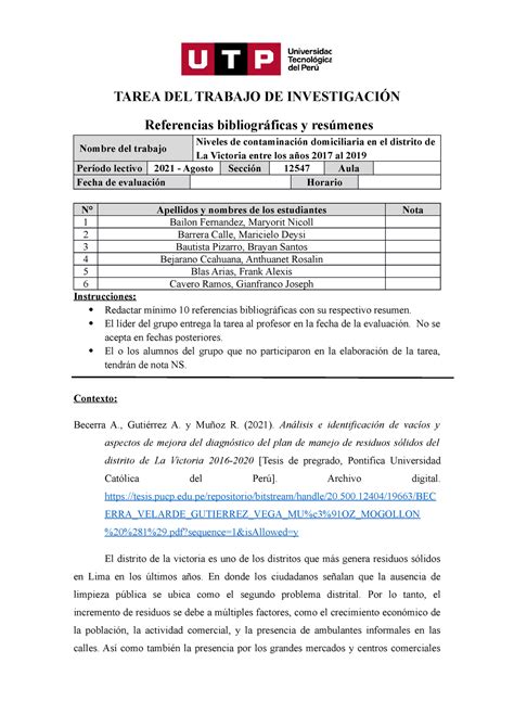 Ac S Semana Tarea Fuentes Bibliogr Ficas Y Fichas De