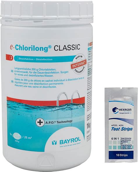 Bayrol E Chlorilong Classic Galet G Kg Chlore Lent Stabilis