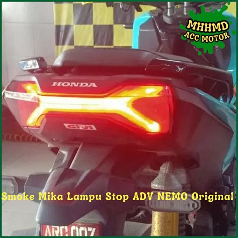 Jual Mika Smoke Stoplamp Honda Adv Adv Lampu Belakang Stop Lamp