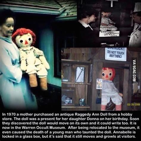 The story behind the real Annabelle Doll - 9GAG