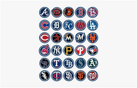 Mlb Team Logos Png Clip Art Royalty Free Library - All Mlb Logos 2018 ...