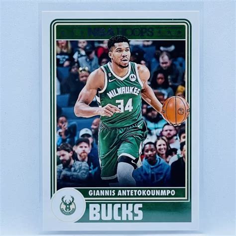 Giannis Antetokounmpo Milwaukee Bucks Panini Nba Hoops Tribute