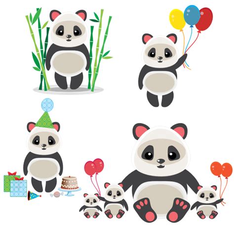 Kawaii Panda Svg