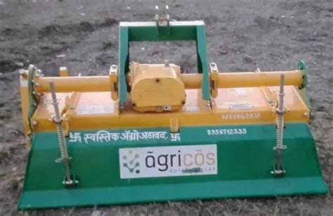 Mild Steel Rotavator Agricos Rotary Tiller Size Feet Capacity