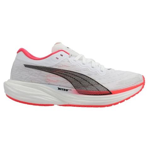 PUMA Laufschuhe Deviate Nitro 2 Weiß Fire Orchid Damen