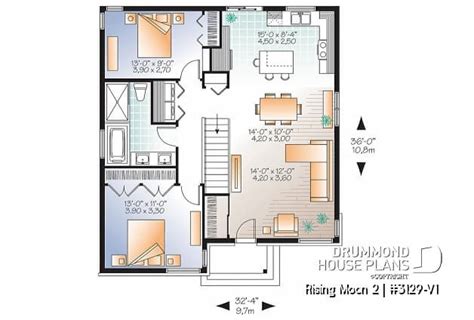 Discover The Plan 3129 V1 Rising Moon 2 Which Will Please You For Its