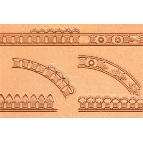 Leathercraft Library Border Designs 1 Leather Tooling Patterns