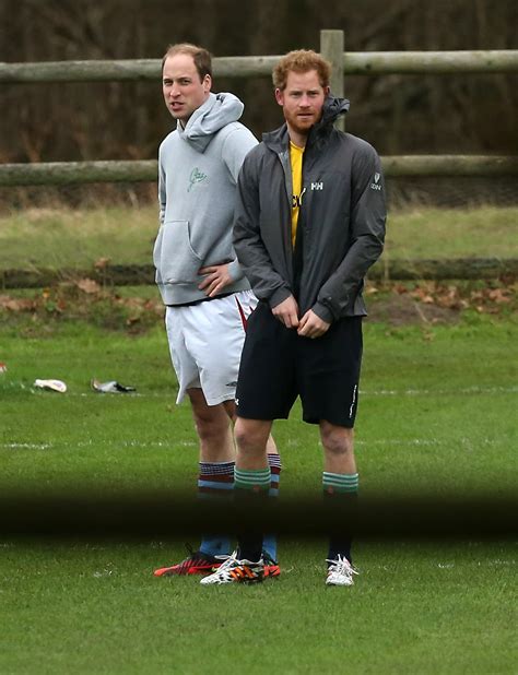 Prince William and Prince Harry Play Soccer December 2015 | PS Celebrity