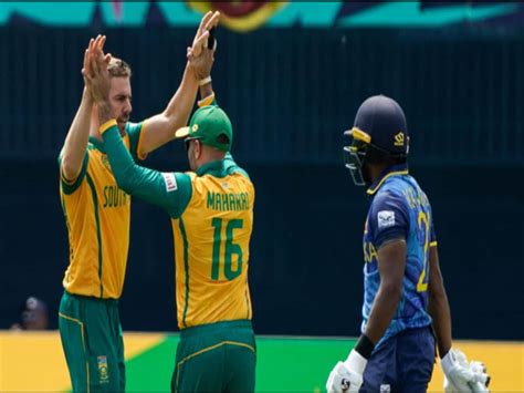 Sl Vs Sa Sri Lanka Register Their Lowest Total Of T20i And T20 World