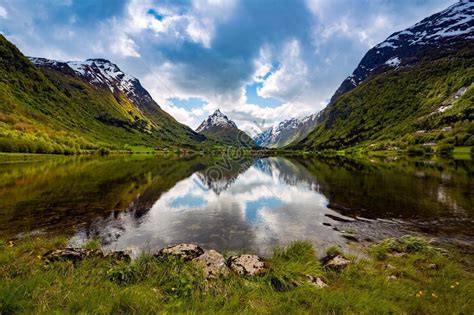magandang kalikasan ng norway natural na landscape larawannumero ng