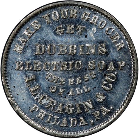 Civilwartokens Pa Ph Pcgs Ms Libertas Americana