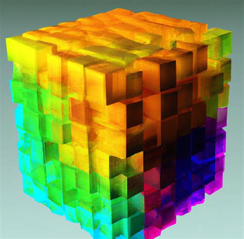 3D A Beautiful Colorful Cube by Dakumiami on DeviantArt