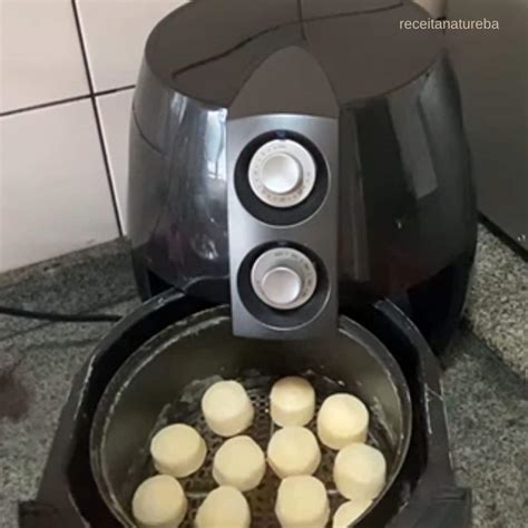 P O De Queijo Na Airfryer Nacolher