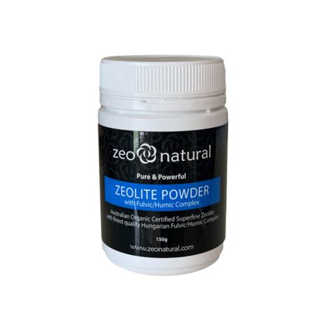 Zeolite With Fulvic Humic Acid Powder 150g — Mthfr Support