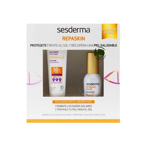 Sesderma Repaskin Seda SPF50 50 Ml C Vit Fluido Luminoso 50 Ml